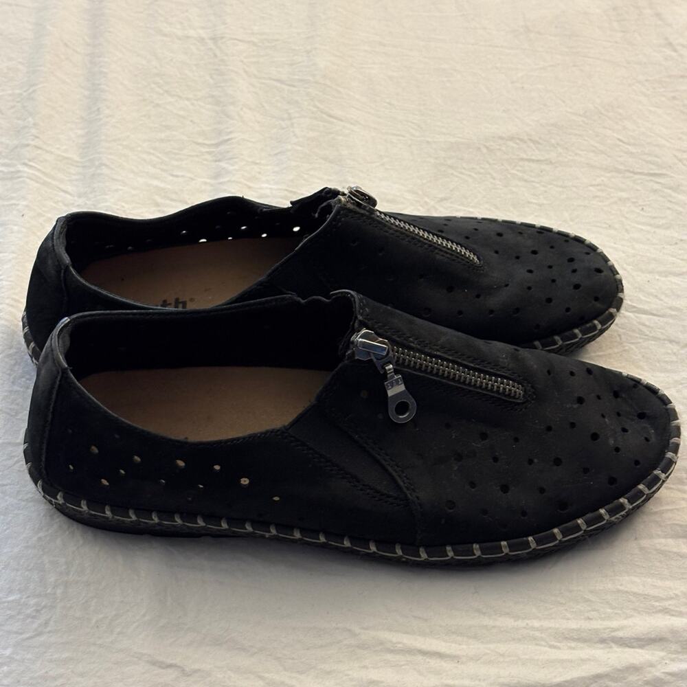 Black Earth shoes suede rubber soles women’s size 7 - Picture 8 of 12